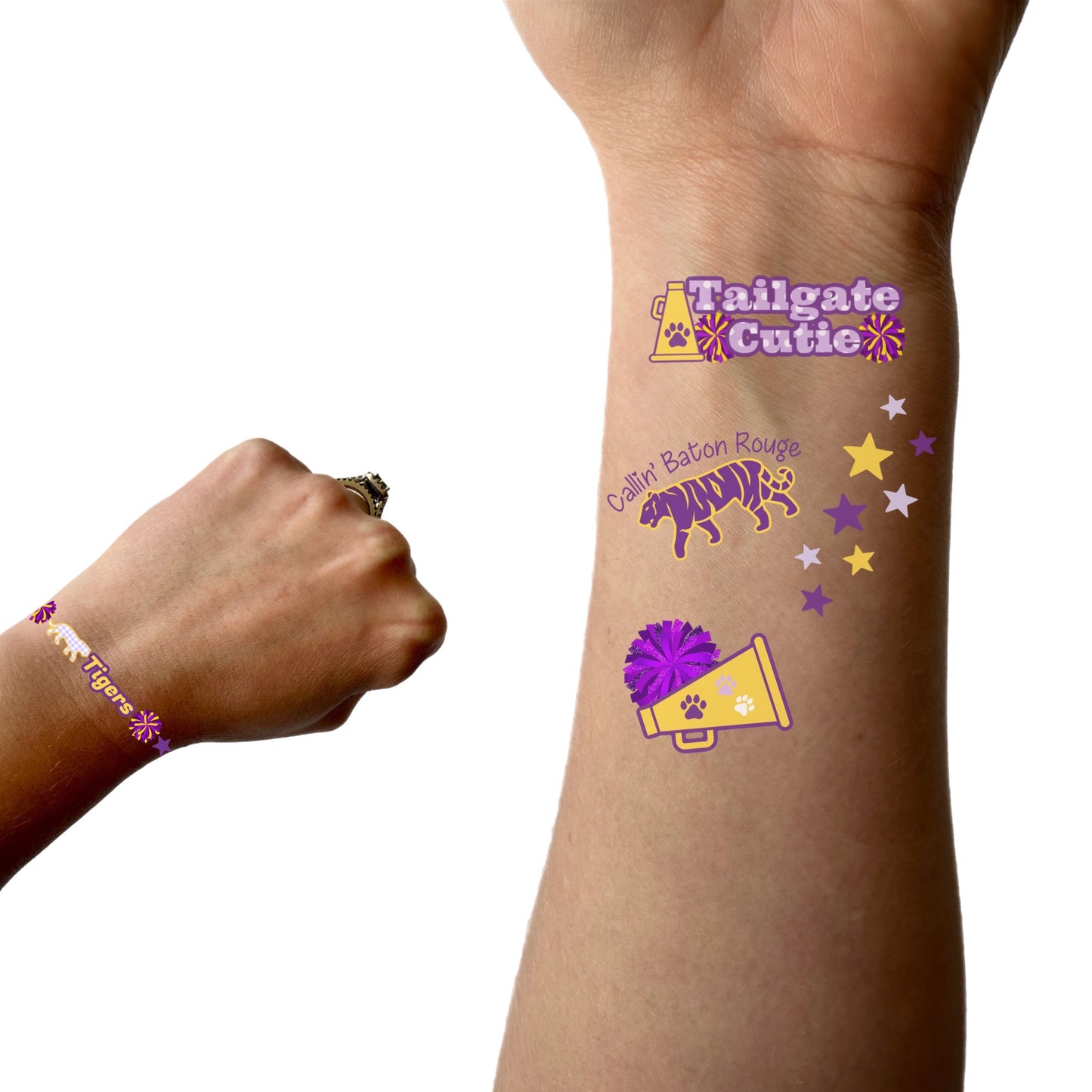 Tailgate Cutie Temporary Tattoos