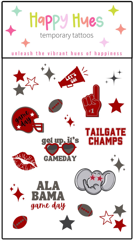 Tailgate Temporary Tattoos