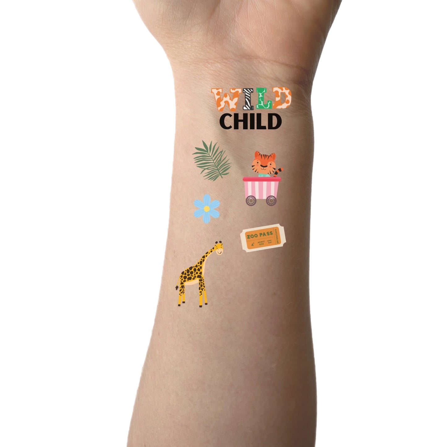 Zoo Crew Temporary Tattoos